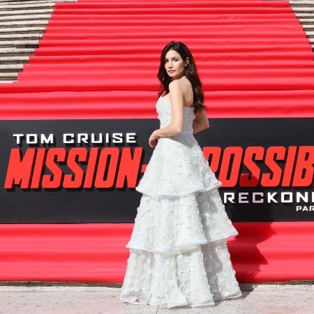 Mariela Garriga at the premiere of the movie Mission: Impossible - Dead Reckoning Part One.